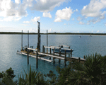 Barge Entering Spanish Wells Harbour